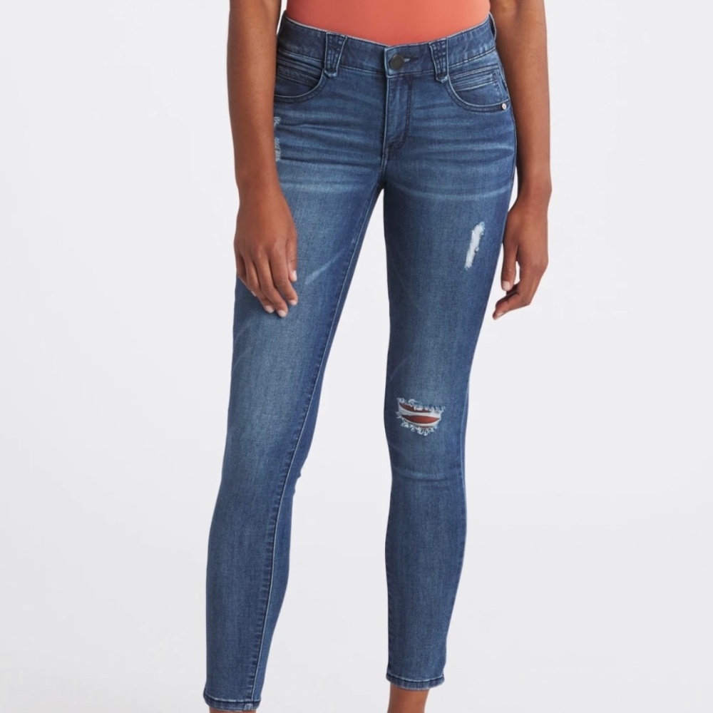 Stitch Fix DEMOCRACY Jeri Ab Solution Skinny Distressed Jean Size 8